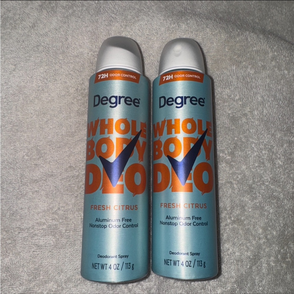 Degree Whole Body Deodorant Spray - Fresh Citrus